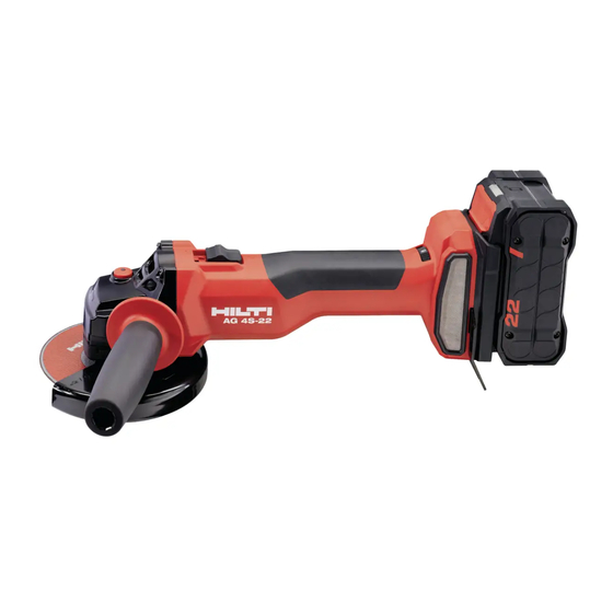 Hilti NURON AG 4S-22-125 Manual