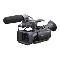 Sony HXR-NX70E Operating Manual