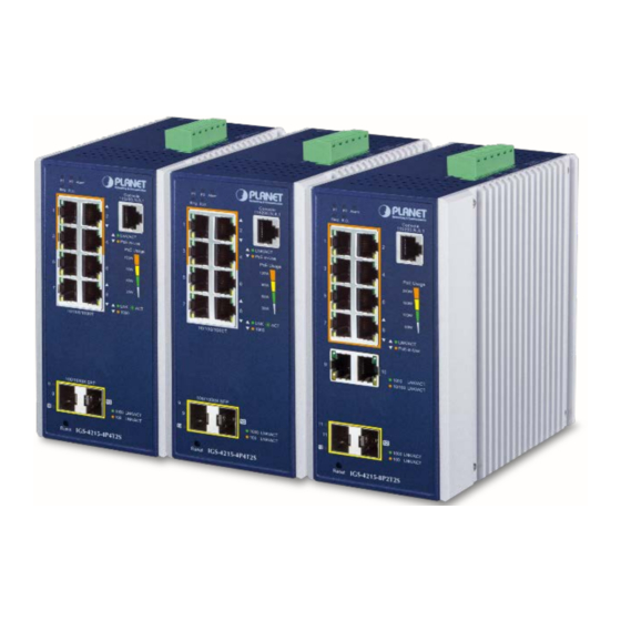 Planet IGS-4215-4P4Tv2 User Manual