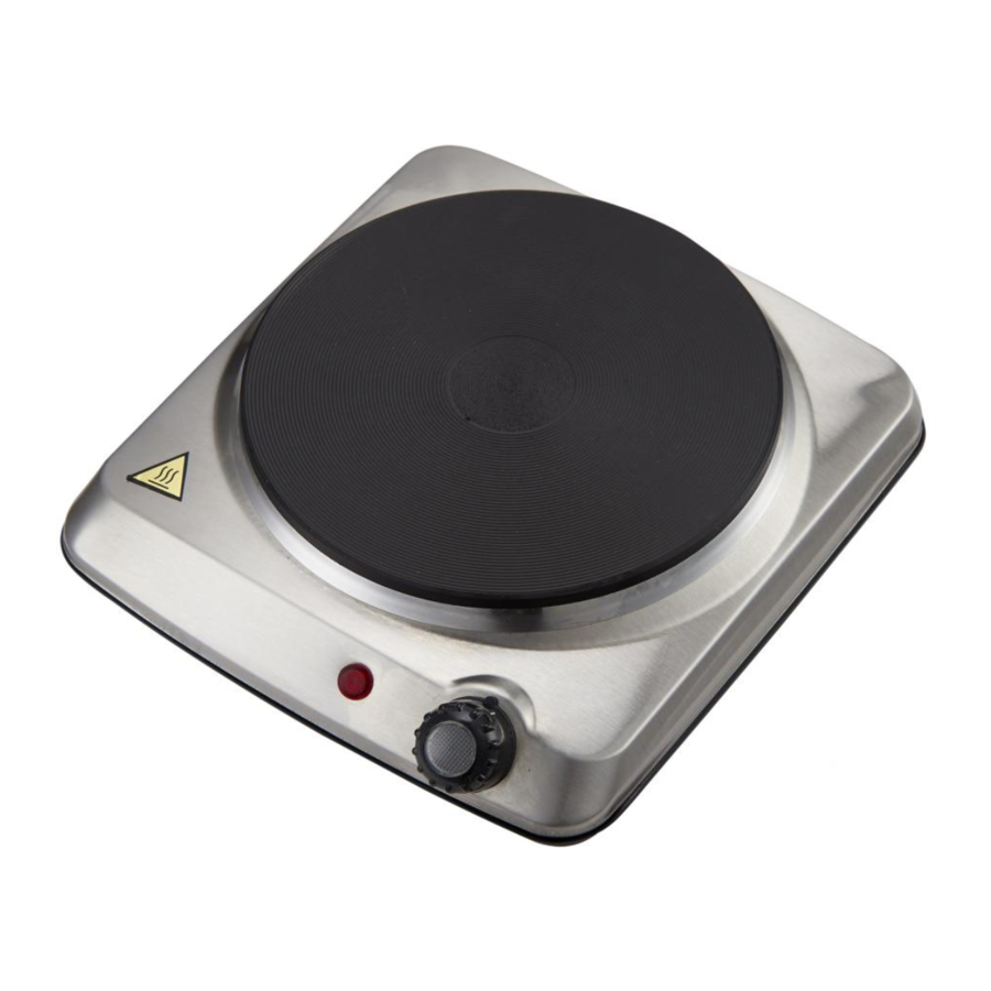 Daewoo SDA1731 - Single Electric Hot Plate Manual