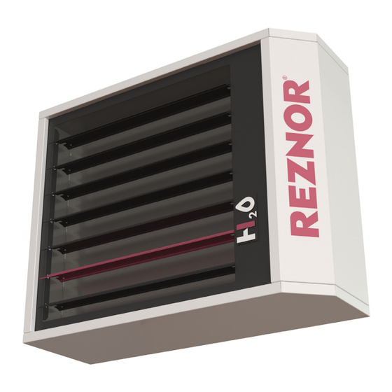Reznor UWS Installation, Operation And Maintenance Manual
