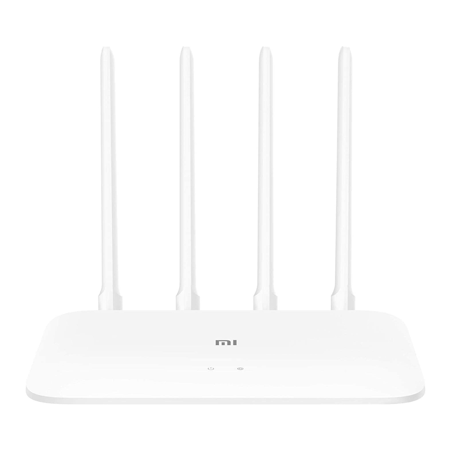 Xiaomi Mi Router 4A, R4AC Manual | ManualsLib