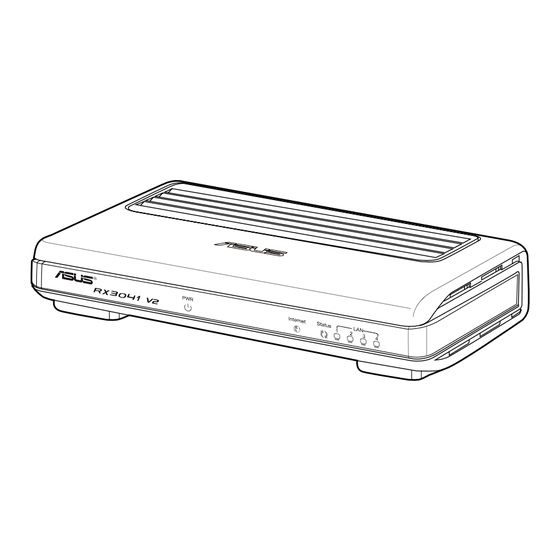 Asus RX3041 V2 User Manual
