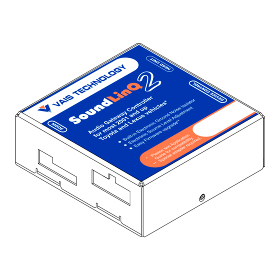 Vais Technology SoundLinQ2 SL2u Manuals