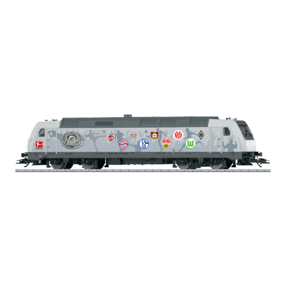 User Manuals: Märklin 36655 Diesel locomotive