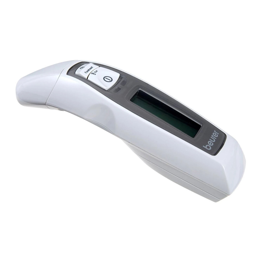 Beurer FT 65 Instructions For Use Manual