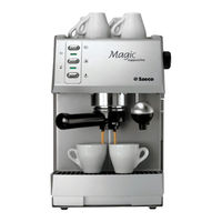 Saeco Magic cappuccino Operating Instructions Manual