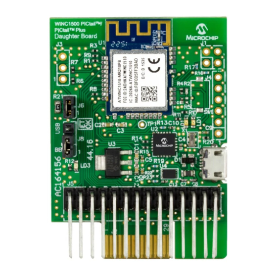 Microchip Technology WINC1500 User Manual