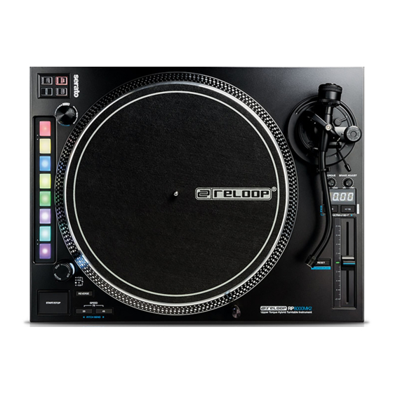 Serato Reloop RP-8000 Quick Start Manual