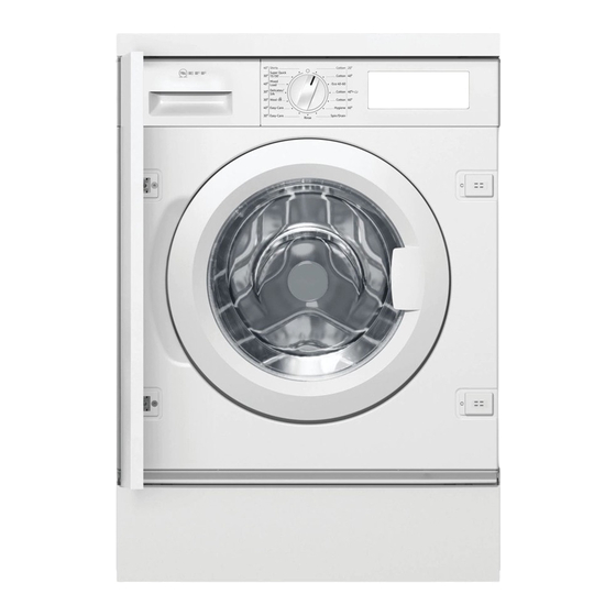 NEFF W543BX1GB User Manual And Installation Instructiions