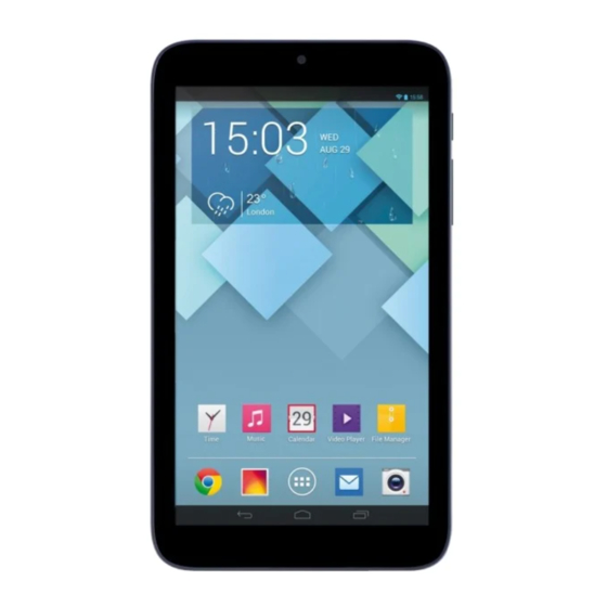 Alcatel ONETOUCH PIXI 7 I 212 Quick Start Manual