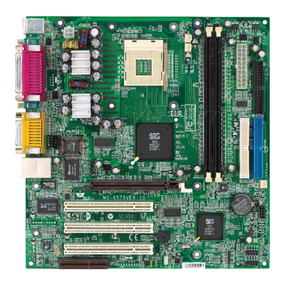 Msi Ms 6575 Manual Pdf Download Manualslib