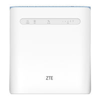 ZTE MF286C - LTE router Quick Start Guide | ManualsLib