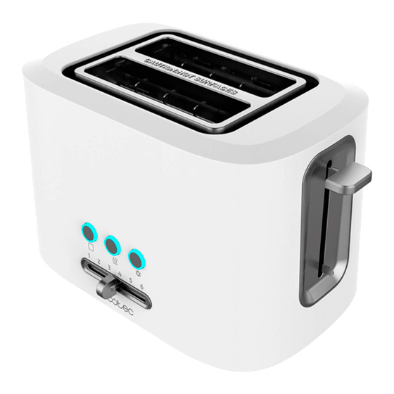 CECOTEC TOAST&TASTE 9000 DOUBLE WHITE INSTRUCTION MANUAL Pdf Download
