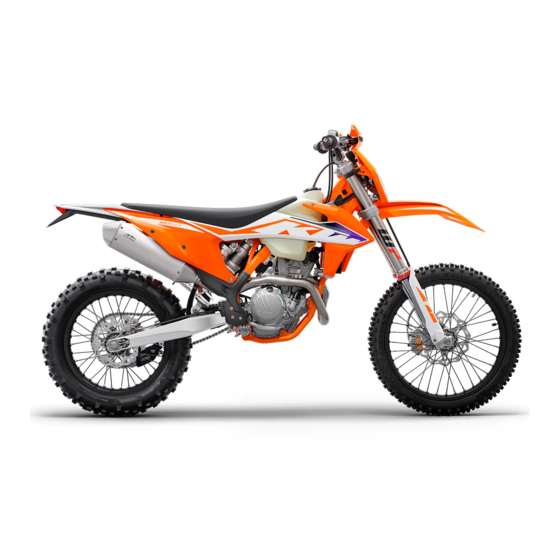 KTM 350 EXC-F 2023 OWNER'S MANUAL Pdf Download | ManualsLib