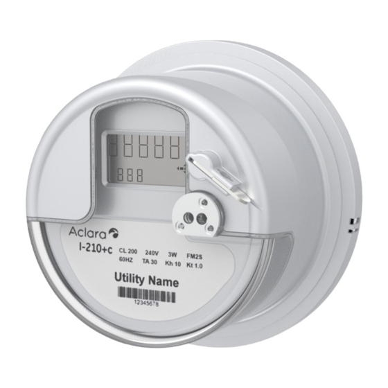 HUBBELL ACLARA RF ELECTRIC I210+C USER MANUAL Pdf Download ManualsLib
