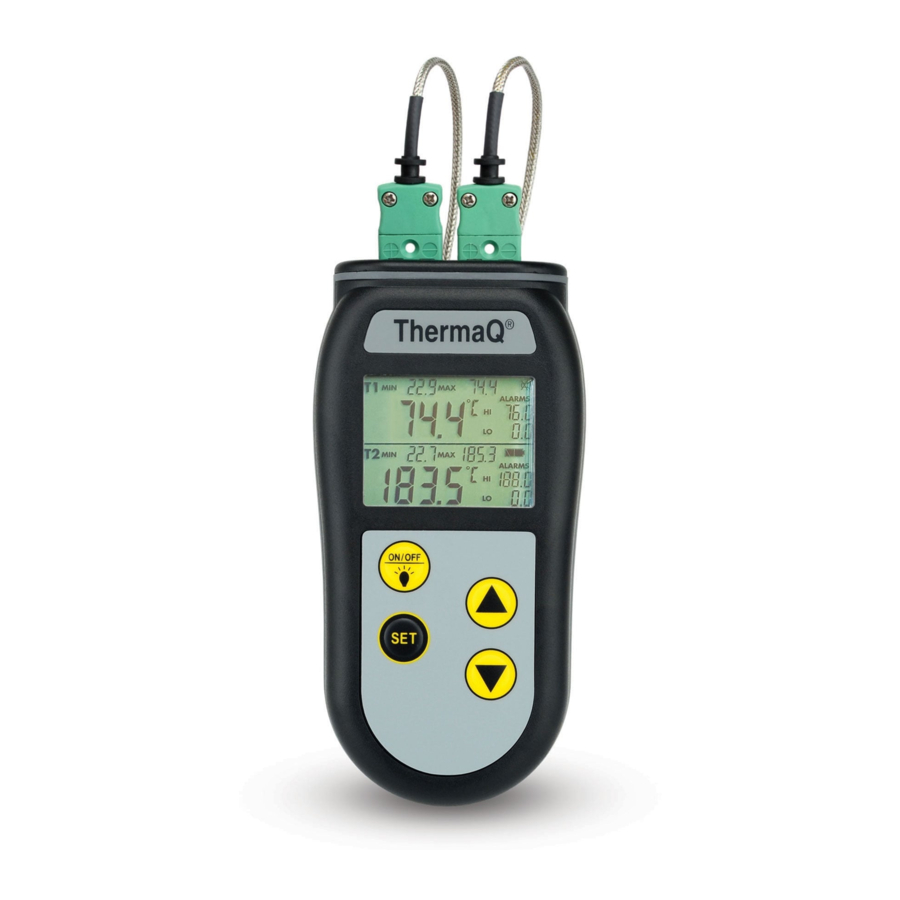 ETI THERMAQ Thermometer Manual ManualsLib