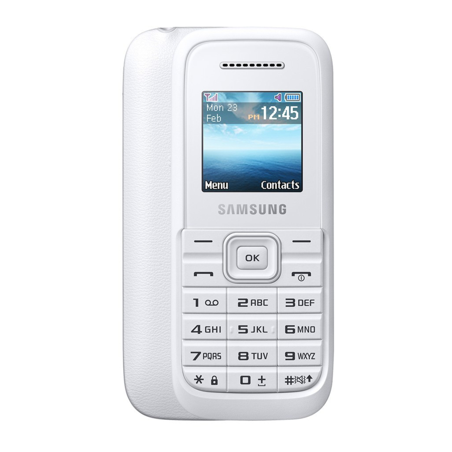 Samsung SM-B105E Manual | ManualsLib