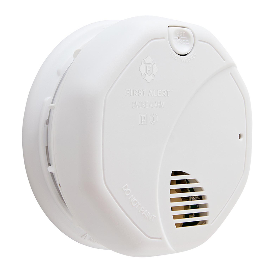 First Alert SA3210 - Smoke And Fire Alarm Manual | ManualsLib