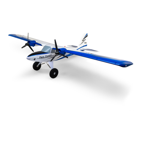 HORIZON HOBBY E-FLITE TWIN TIMBER INSTRUCTION MANUAL Pdf Download ...