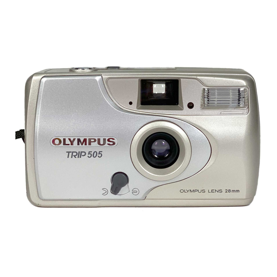 Olympus TRIP 505 - Camera Manual | ManualsLib