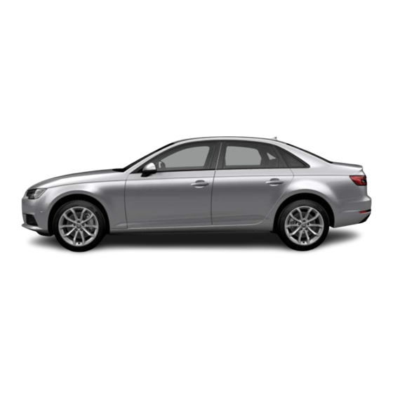 AUDI A4 8W MANUAL Pdf Download ManualsLib