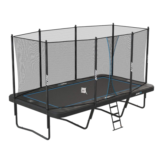 SKYBOUND HOME BACKYARD RECTANGULAR TRAMPOLINE ASSEMBLY AND INSTALLATION