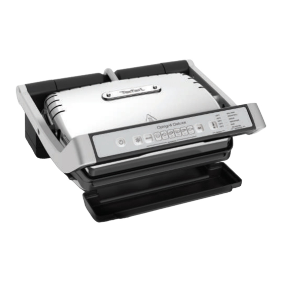 TEFAL OPTIGRILL+ DELUXE INSTRUCTIONS FOR USE MANUAL Pdf Download ...