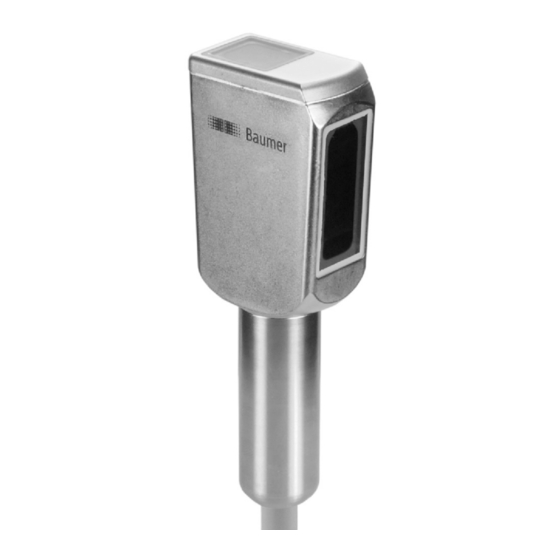 Baumer IO-Link FHDH 14G6901/IO Quick Start Manual