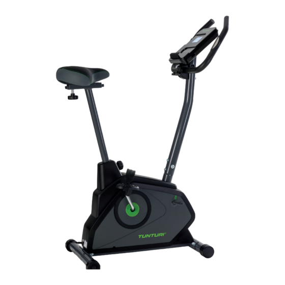 Tunturi Cardio Fit E30 Manuals