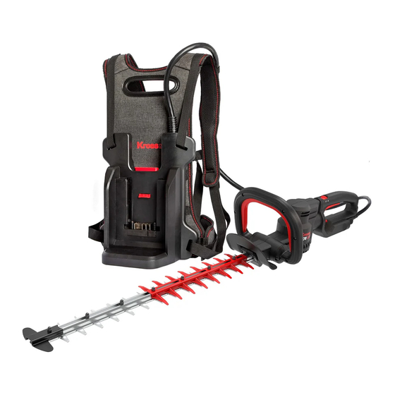 KRESS KG259E Series Safety And Operating Manual