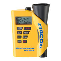 Zircon Sonic Measure DM S50L User Manual
