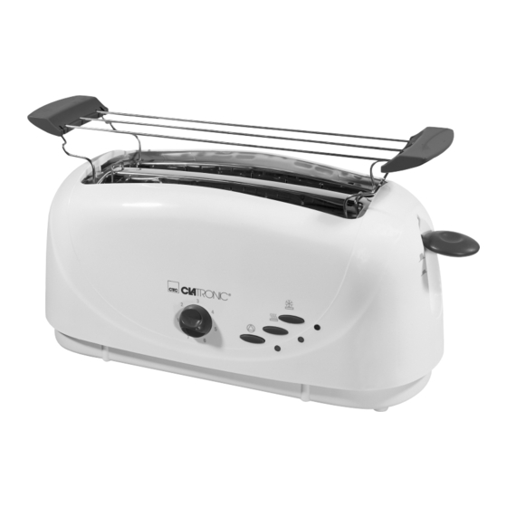 User Manuals: CTC Union Clatronic TA 2980 Toaster