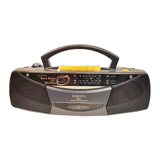 Roberts SC9911 Manual