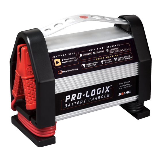 Solar Pro-Logix PL2208 Manuals