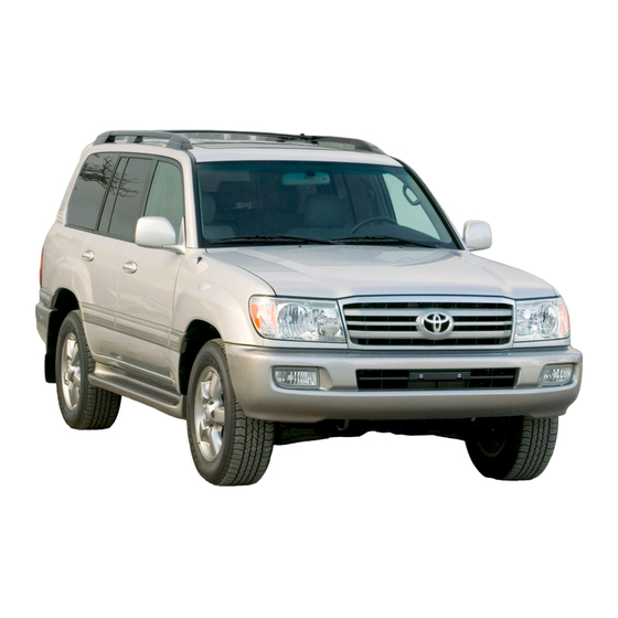 Toyota 2005 Land Cruiser Owner's Manual