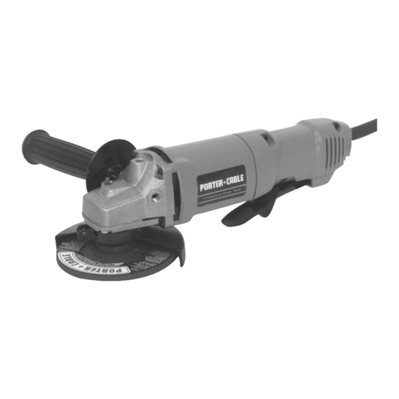 Porter-Cable 7406 Instruction Manual