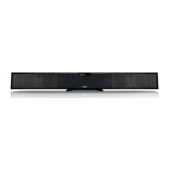 Teufel Cinebar Pro Technical Description And User Manual