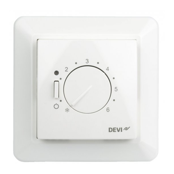 DEVI Devireg 530 Series Installation Instructions Manual
