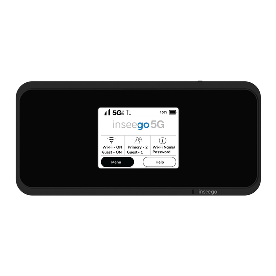 Inseego MiFi M2100 5G Ultra Wideband User Manual