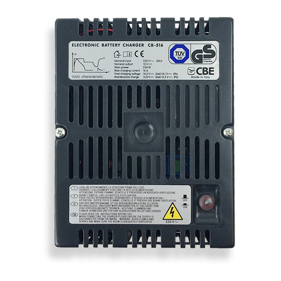 CBE CB510 User Manual