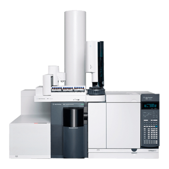 AGILENT TECHNOLOGIES 7200 OPERATION MANUAL Pdf Download ManualsLib