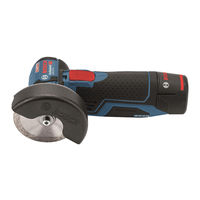 Bosch GWS 12V-76 Original Instructions Manual