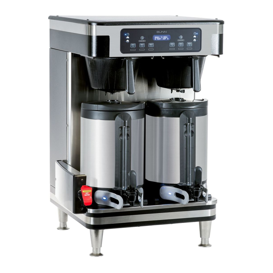 Bunn Soft Heat Brewer & Server Use & Care Instructions ManualsLib