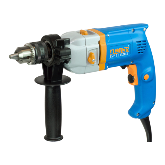 Narex EV 13 E-2H3 Operating Manual