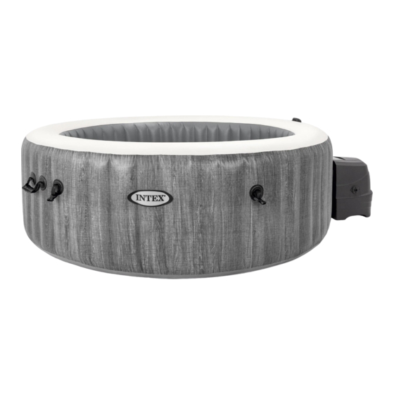 Intex PureSpa Greywood Deluxe Manual