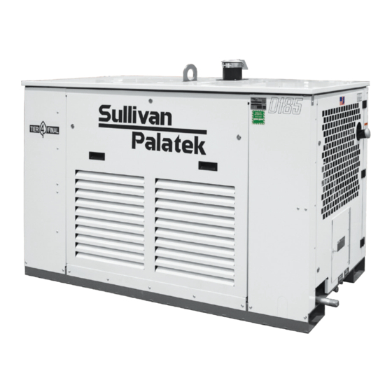 Sullivan-Palatek D185UIZ Operation & Service Manual