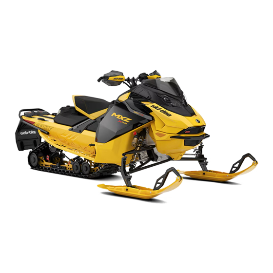 BRP ski-doo REV-GEN4 TRAIL E-TEC 2022 Series Operator's Manual