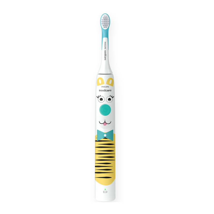 Philips sonicare For Kids Design a Pet Edition Manual