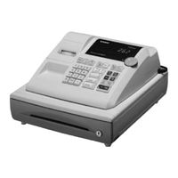 Casio PCR 262 - Personal Cash Reg 10DEPT/100 Price Look UPS/8CLERK Impact Prntr User Manual